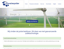 Tablet Screenshot of innovatiespotter.nl